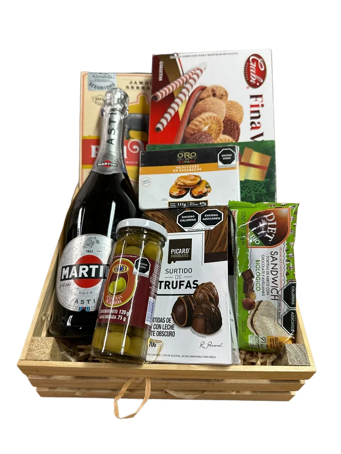 Contenido de canastas navideñas monterrey: productos gourmet y bebidas